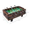 imageBest Choice Products 4in1 Multi Game Table Childrens Combination Arcade Set for Home Play Room Rec Room wPool Billiards Air Hockey Foosball and Table TennisDark Wood