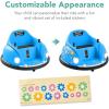 imageBest Choice Products 6V Electric Kids Ride On Bumpin Bumper Car 156 Years Old Parent Remote Control 360 Degree Spin Lights Sounds  RedLight Blue