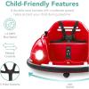 imageBest Choice Products 6V Electric Kids Ride On Bumpin Bumper Car 156 Years Old Parent Remote Control 360 Degree Spin Lights Sounds  RedRed