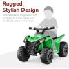 imageBest Choice Products 6V Kids Ride On Toy 4Wheeler Quad ATV Play Car w 18MPH Max Speed Treaded Tires Rubber Handles PushButton Accelerator  PurpleGreen