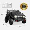 imageBest Choice Products Kids 12V Ride On Truck Battery Powered Toy Car wSpring Suspension Remote Control 3 Speeds LED Lights Bluetooth  BlackBlack