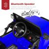 imageBest Choice Products Kids 12V Ride On Truck Battery Powered Toy Car wSpring Suspension Remote Control 3 Speeds LED Lights Bluetooth  BlackBlue
