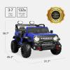 imageBest Choice Products Kids 12V Ride On Truck Battery Powered Toy Car wSpring Suspension Remote Control 3 Speeds LED Lights Bluetooth  BlackBlue