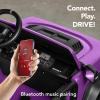 imageBest Choice Products Kids 12V Ride On Truck Battery Powered Toy Car wSpring Suspension Remote Control 3 Speeds LED Lights Bluetooth  BlackPurple