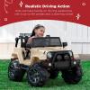 imageBest Choice Products Kids 12V Ride On Truck Battery Powered Toy Car wSpring Suspension Remote Control 3 Speeds LED Lights Bluetooth  BlackSand