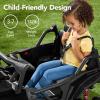 imageBest Choice Products Kids 24V 2Seater Electric Ride On UTV Officially Licensed Honda Talon wParent Control LED Lights Bluetooth  Lime GreenBlack
