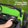 imageBest Choice Products Kids 24V 2Seater Electric Ride On UTV Officially Licensed Honda Talon wParent Control LED Lights Bluetooth  Lime GreenLime Green