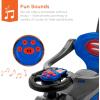 imageBest Choice Products Kids 3in1 Push and Pedal Car Toddler Ride On wHandle Horn Music  BlueBlue