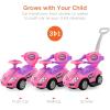 imageBest Choice Products Kids 3in1 Push and Pedal Car Toddler Ride On wHandle Horn Music  BluePink