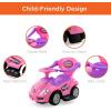 imageBest Choice Products Kids 3in1 Push and Pedal Car Toddler Ride On wHandle Horn Music  BluePink