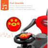 imageBest Choice Products Kids 3in1 Push and Pedal Car Toddler Ride On wHandle Horn Music  BlueRed