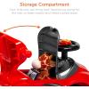 imageBest Choice Products Kids 3in1 Push and Pedal Car Toddler Ride On wHandle Horn Music  BlueRed