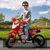 imageBest Choice Products Kids 6V Ride On Motorcycle wTreaded Tires Working Headlights 2mph Top Speed Training Wheels Realistic Sounds Music Battery Charger  GreenHot Pink
