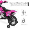 imageBest Choice Products Kids 6V Ride On Motorcycle wTreaded Tires Working Headlights 2mph Top Speed Training Wheels Realistic Sounds Music Battery Charger  GreenHot Pink