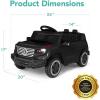 imageBest Choice Products Kids 6V Ride On Truck wParent Remote Control 3 Speeds LED Lights PinkBlack