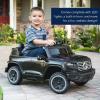 imageBest Choice Products Kids 6V Ride On Truck wParent Remote Control 3 Speeds LED Lights PinkBlack