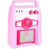imageBest Choice Products Kids Electric Musical Guitar Play Set Toy Guitar Starter Kit Bundle w 6 Demo Songs Whammy Bar Microphone Amp AUX 2 Sticker Sheets  BlueSoft Pink