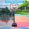 imageBest Choice Products Kids HeightAdjustable Basketball Hoop System Portable Game wWheels Fillable Base 705in to 823in Height705823
