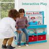 imageBest Choice Products Pretend Play Doctors Office Wooden Medical Center Toy Set for Kids wCarrying Case All Accessories Included Height Measurer 2Piece Costume  BlueBlue