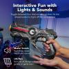 imageBest Choice Products Set of 4 Laser Tag Blasters Rechargeable Infrared Lazer Tag Set ampamp Docking Station No Vests Needed  RedYellowBlueGreenGray  Purple  Red   Blue