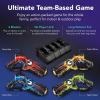 imageBest Choice Products Set of 4 Laser Tag Blasters Rechargeable Infrared Lazer Tag Set ampamp Docking Station No Vests Needed  RedYellowBlueGreenRed  Yellow  Blue  Green