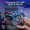 imageBest Choice Products Set of 4 Laser Tag Blasters Rechargeable Infrared Lazer Tag Set ampamp Docking Station No Vests Needed  RedYellowBlueGreenRed  Yellow  Blue  Green
