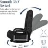 imageBest Choice Products Swivel Gaming Chair 360 Degree Multipurpose Floor Chair Rocker for TV Reading Playing Video Games wLumbar Support Armrest Handles Adjustable Foldable Backrest  BlackBlueBlackBlack