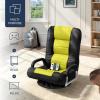 imageBest Choice Products Swivel Gaming Chair 360 Degree Multipurpose Floor Chair Rocker for TV Reading Playing Video Games wLumbar Support Armrest Handles Adjustable Foldable Backrest  BlackBlueBlackYellow