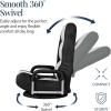 imageBest Choice Products Swivel Gaming Chair 360 Degree Multipurpose Floor Chair Rocker for TV Reading Playing Video Games wLumbar Support Armrest Handles Adjustable Foldable Backrest  BlackBlueBlackWhite