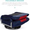 imageBest Choice Products Swivel Gaming Chair 360 Degree Multipurpose Floor Chair Rocker for TV Reading Playing Video Games wLumbar Support Armrest Handles Adjustable Foldable Backrest  BlackBlueBlueRed