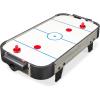 imageBest Choice Products 40in Portable Tabletop Air Hockey Arcade Table for Game Room w 100V Motor Electric Fan 2 Strikers 2 PucksGray