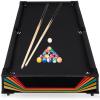 imageBest Choice Products 40in Tabletop Billiard Table Pool Arcade Game Table for Living Room Game Room w 2 Cue Sticks Ball Set Storage BagArcade