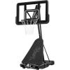 imageBest Choice Products 4410ft Adjustable Regulation Basketball Hoop Portable Goal wShatterproof Backboard Ball Return Base GelBlack
