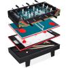 imageBest Choice Products 4in1 Multi Game Table Childrens Combination Arcade Set for Home Play Room Rec Room wPool Billiards Air Hockey Foosball and Table TennisArcade
