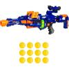 imageBest Choice Products Electric Customizable Soft Foam Ball LongDistance Blaster Toy wBarrel Extension 12 Foam Balls Foldable BipodBall Blaster