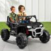 imageBest Choice Products Kids 24V 2Seater Electric Ride On UTV Officially Licensed Honda Talon wParent Control LED Lights Bluetooth  Lime GreenBlack