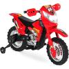 imageBest Choice Products Kids 6V Ride On Motorcycle wTreaded Tires Working Headlights 2mph Top Speed Training Wheels Realistic Sounds Music Battery Charger  GreenRed