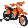 imageBest Choice Products Kids 6V Ride On Motorcycle wTreaded Tires Working Headlights 2mph Top Speed Training Wheels Realistic Sounds Music Battery Charger  GreenOrange
