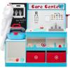 imageBest Choice Products Pretend Play Doctors Office Wooden Medical Center Toy Set for Kids wCarrying Case All Accessories Included Height Measurer 2Piece Costume  BlueBlue