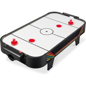 imageBest Choice Products 40in Portable Tabletop Air Hockey Arcade Table for Game Room w 100V Motor Electric Fan 2 Strikers 2 PucksArcade
