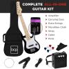 imageBest Choice Products 30in Kids Electric Guitar Beginner Starter Kit w 5W Amplifier Strap Gig Bag Strings Picks  BlackBlack