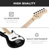 imageBest Choice Products 30in Kids Electric Guitar Beginner Starter Kit w 5W Amplifier Strap Gig Bag Strings Picks  BlackBlack