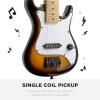 imageBest Choice Products 30in Kids Electric Guitar Beginner Starter Kit w 5W Amplifier Strap Gig Bag Strings Picks  BlackSunburst