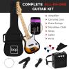 imageBest Choice Products 30in Kids Electric Guitar Beginner Starter Kit w 5W Amplifier Strap Gig Bag Strings Picks  BlackSunburst