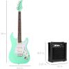 imageBest Choice Products 39in Full Size Beginner Electric Guitar Starter Kit wCase Strap 10W Amp Strings Pick Tremolo Bar  SoCal GreenSoCal Green