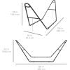 imageBest Choice Products Adjustable Portable Hammock Stand Outdoor Patio WeatherResistant Steel for 914ft Hammocks wHanging Hooks PowderCoated Finish Carrying Bag 450lb Weight Capacity