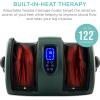 imageBest Choice Products Heated Shiatsu Foot Massager for Pain Relief Plantar Fasciitis Neuropathy Blood Circulation wCompact Design  GrayDark Green