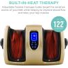 imageBest Choice Products Heated Shiatsu Foot Massager for Pain Relief Plantar Fasciitis Neuropathy Blood Circulation wCompact Design  GrayGold