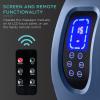 imageBest Choice Products Heated Shiatsu Foot Massager for Pain Relief Plantar Fasciitis Neuropathy Blood Circulation wCompact Design  GrayNavy Blue