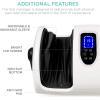 imageBest Choice Products Heated Shiatsu Foot Massager for Pain Relief Plantar Fasciitis Neuropathy Blood Circulation wCompact Design  GrayPearl White